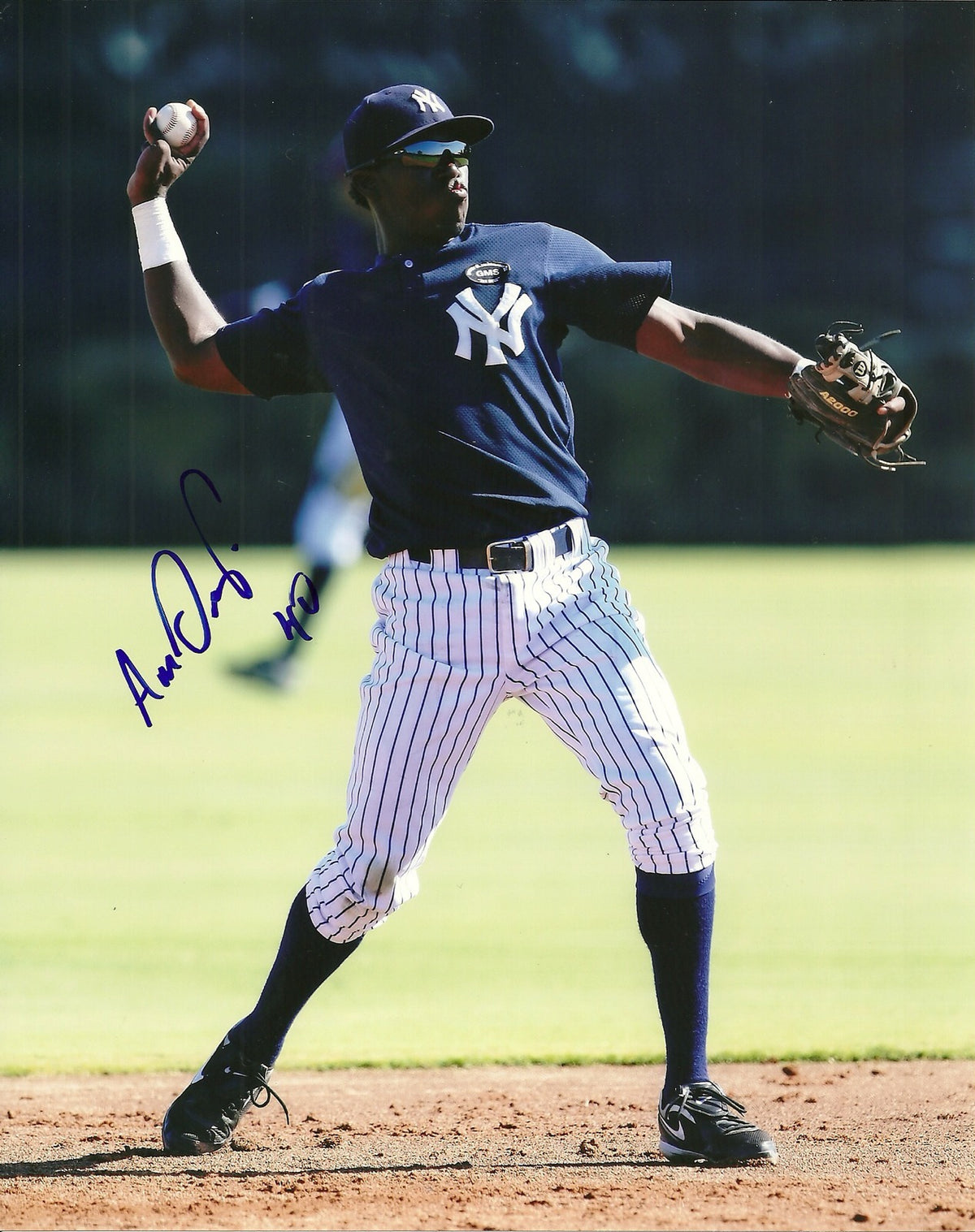ANDERSON FELIZ NEW YORK YANKEES SIGNED AUTO 8x10 PHOTO W/COA
