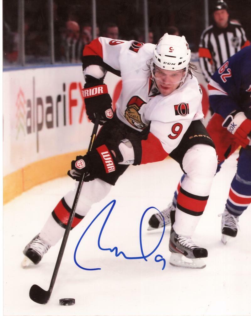 MILAN MICHALEK OTTAWA SENATORS SIGNED AUTOGRAPHED 8X10 PHOTO W/ COA