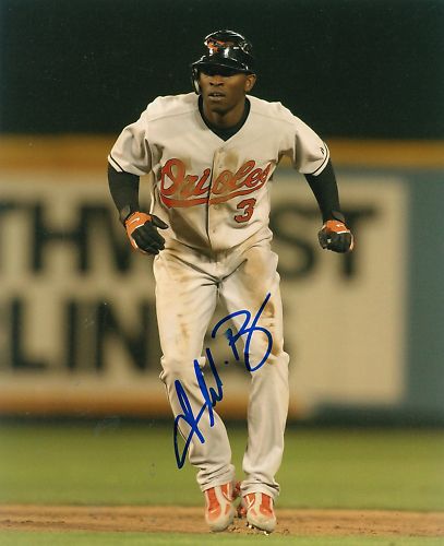 FREDDIE  BYNUM   BALTIMORE  ORIOLES  SIGNED 8X10 PHOTO