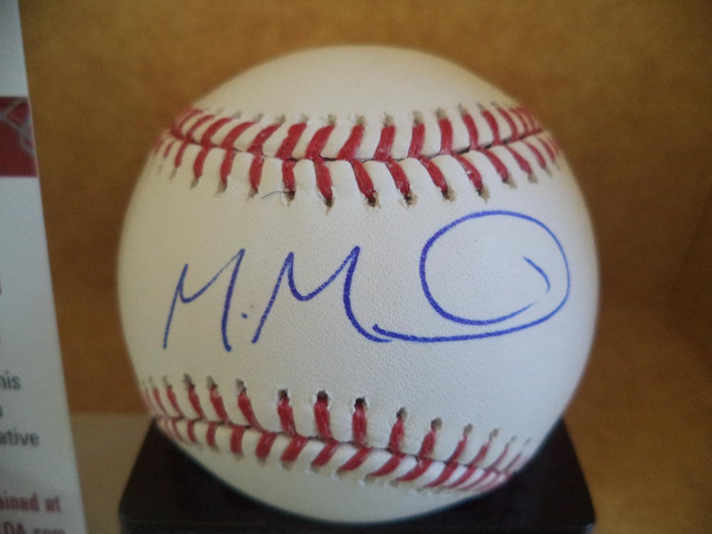 MANUEL MARGOT SAN DIEGO PADRES SIGNED AUTO ML BASEBALL JSA WP462441