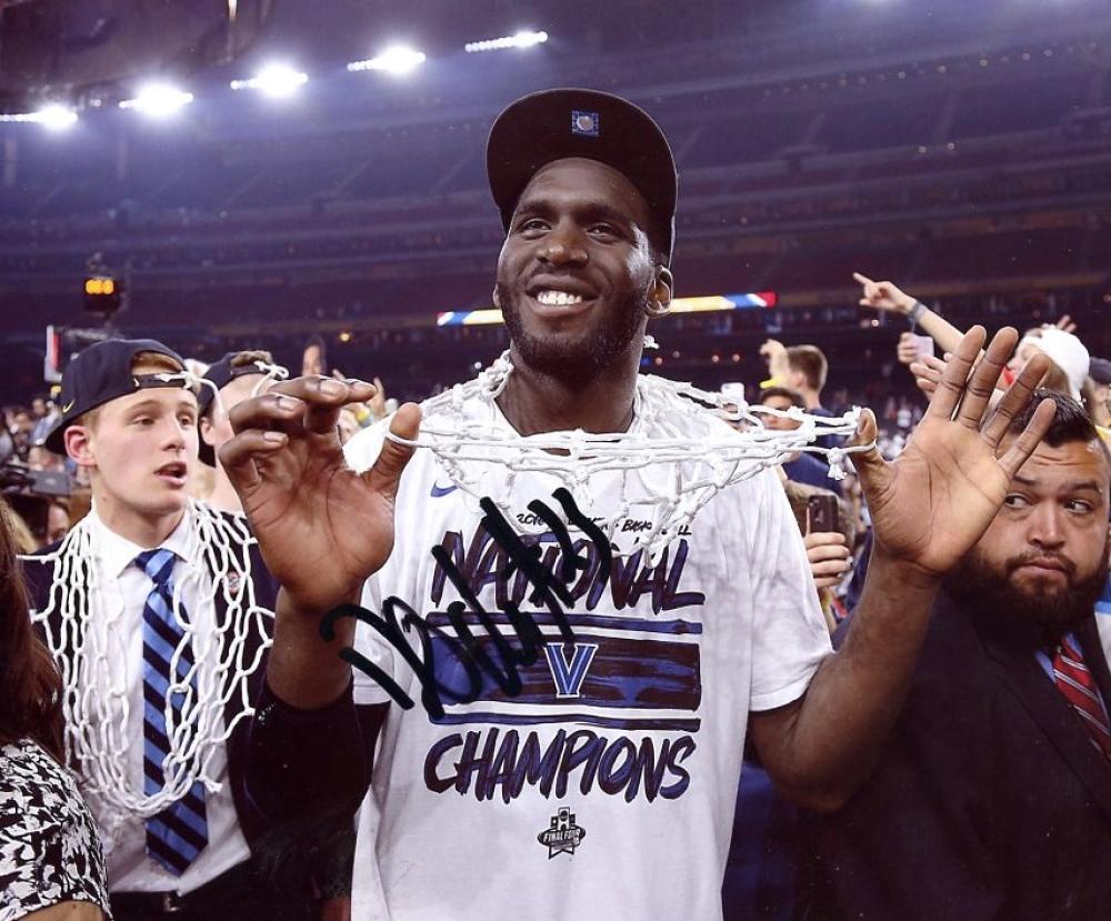 DANIEL OCHEFU VILLANOVA WILDCATS CHAMPS SIGNED AUTOGRAPHED 8X10 PHOTO W/COA