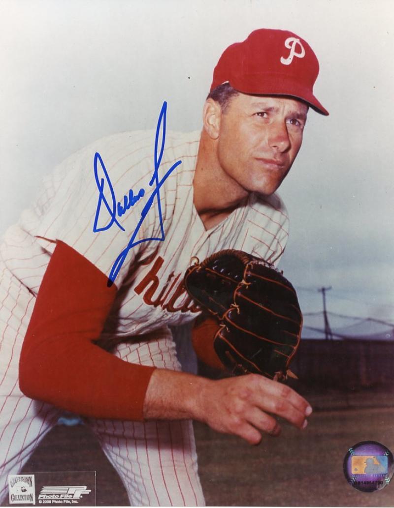 DALLAS GREEN PHILADELPHIA PHILLIES SIGNED 8X10 PHOTO W/COA