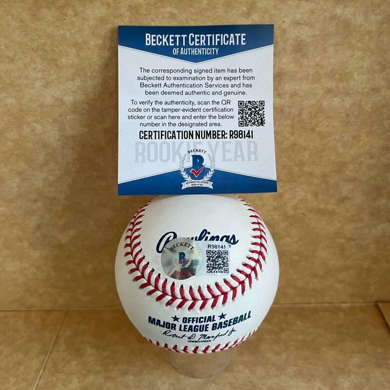 HUNTER BARCO FLORIDA GATORS SIGNED AUTOGRAPHED M.L. BASEBALL BAS R98141