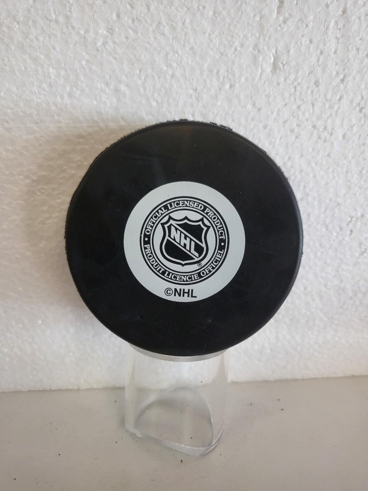 RICK DIPIETRO NEW YORK ISLANDERS SIGNED AUTOGRAPHED HOCKEY PUCK W/COA