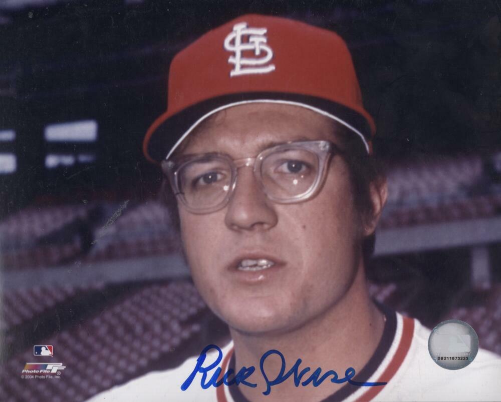 RICK WISE ST. LOUIS CARDINALS  SIGNED AUTOGRAPHED 8X10 PHOTO W/ COA
