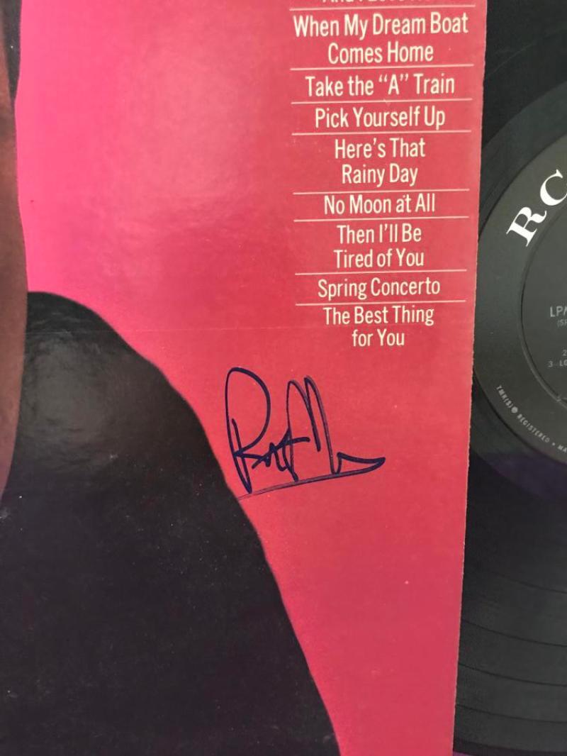 PETER NERO "UP CLOSE"  SIGNED AUTOGRAPHED VINYL RECORD  ALBUM W/COA