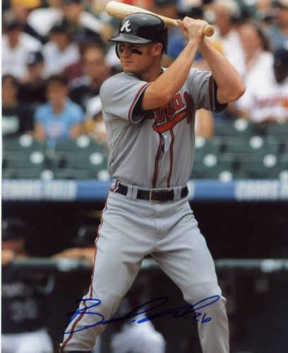 BROOKS CONRAD ATLANTA BRAVES SIGNED 8X10 PHOTO W/COA