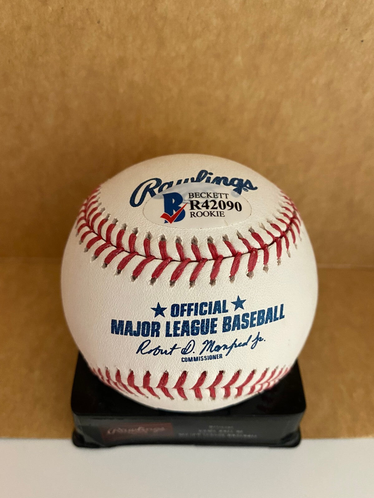LUIS ROBERT CHICAGO WHITE SOX SIGNED AUTOGRAPHED M.L. BASEBALL BAS BECKETT