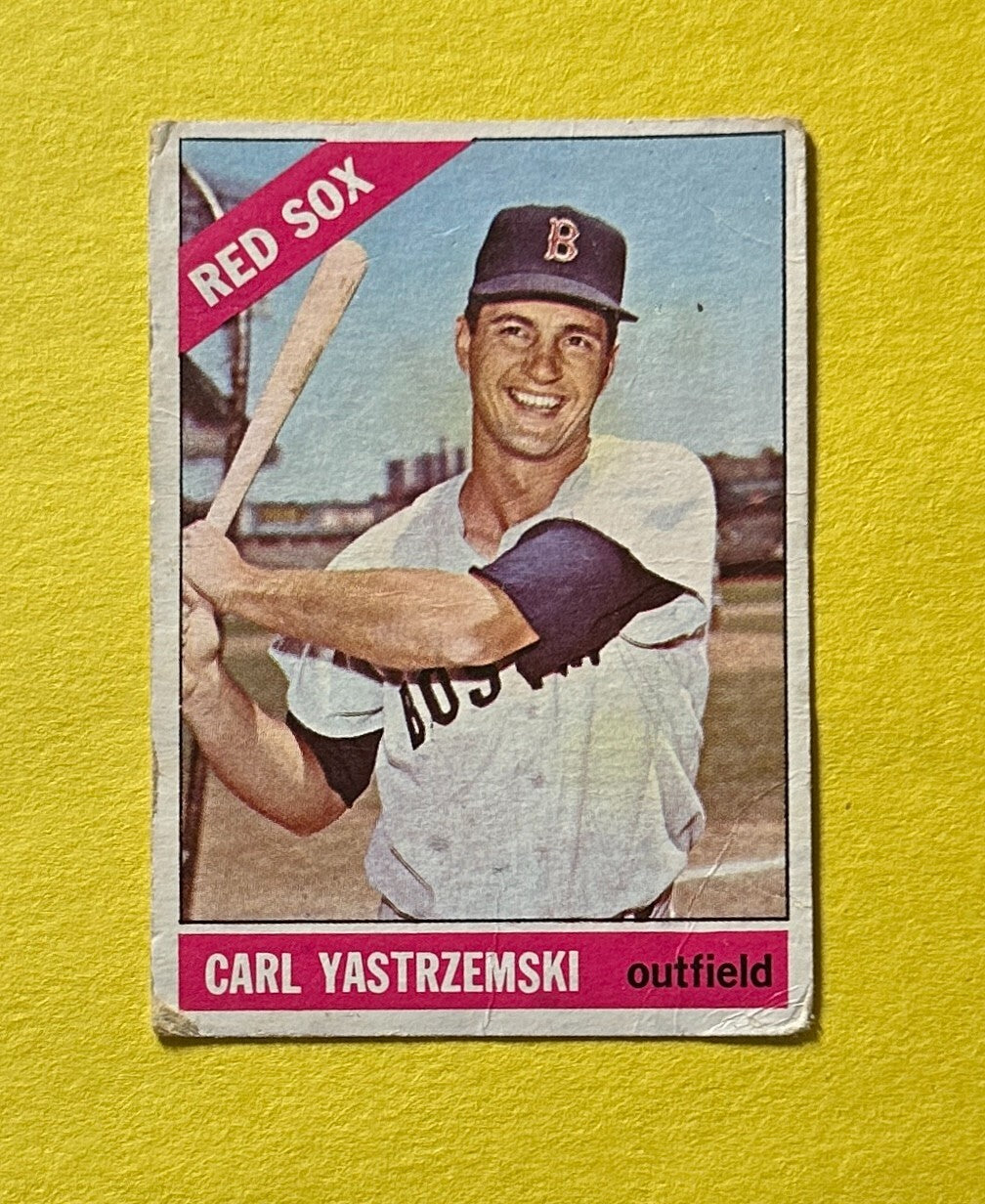 1966 TOPPS CARL YASTRZEMSKI #70 RED SOX HOF