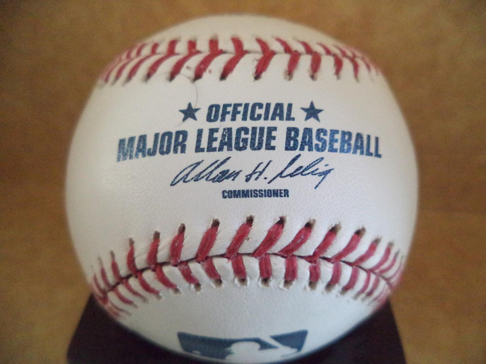 CHAD SMITH DETROIT TIGERS SIGNED AUTOGRAPHED M.L. BASEBALL W/COA 
