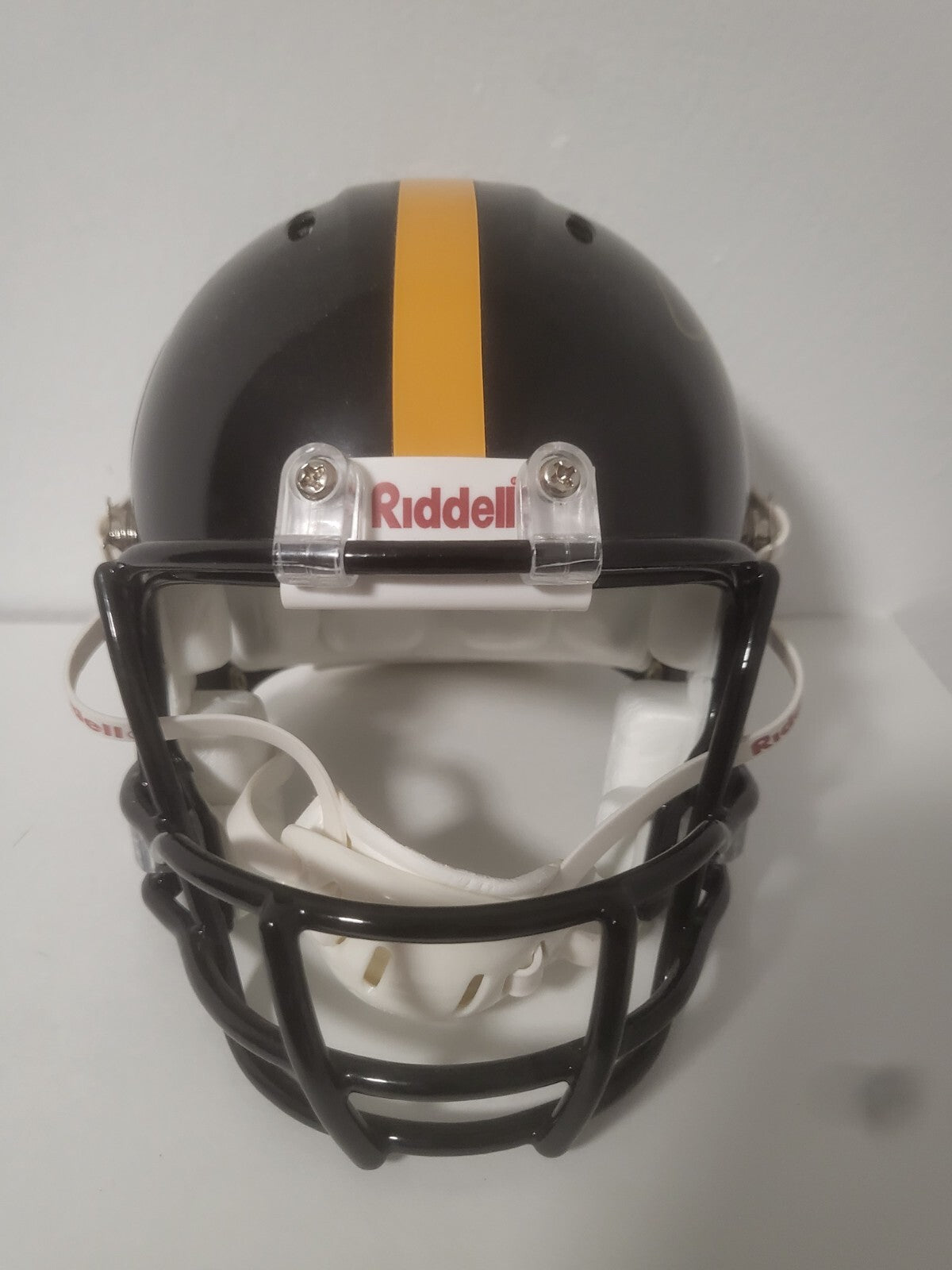 JACK LAMBERT STEELERS HOF 98 SIGNED AUTOGRAPHED AUTHENTIC MINI HELMET JSA