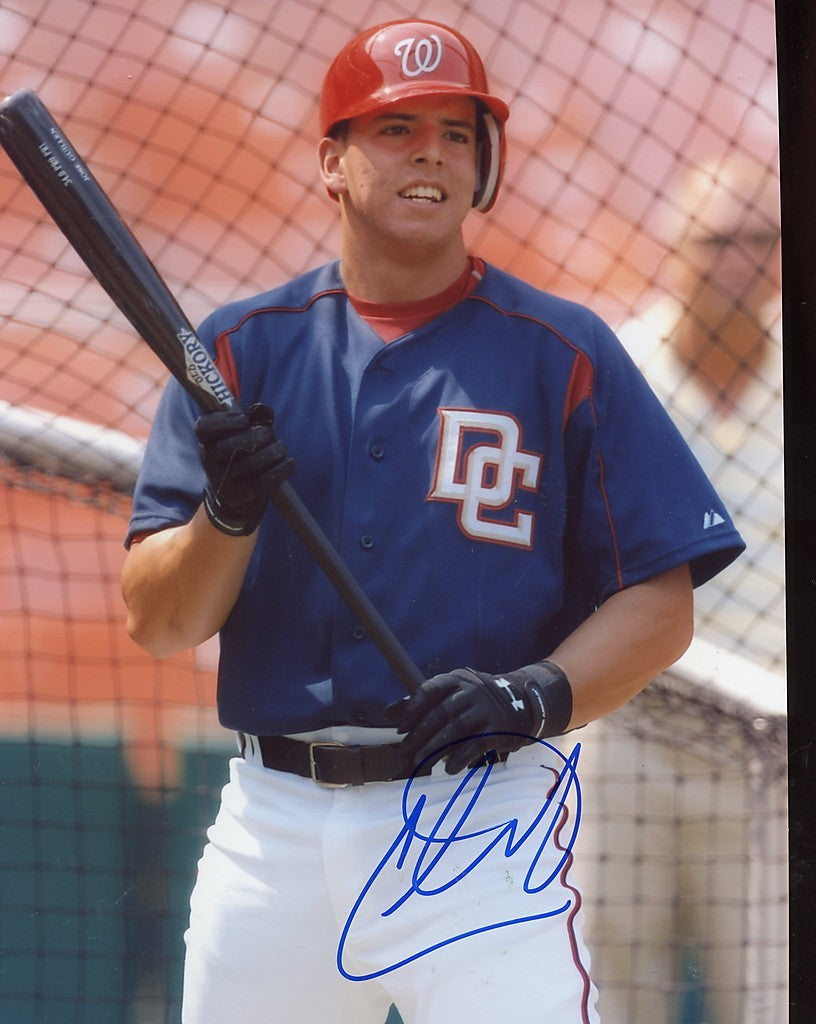 CHRIS  MARRERO  WASHINGTON  NATIONALS    SIGNED 8X10