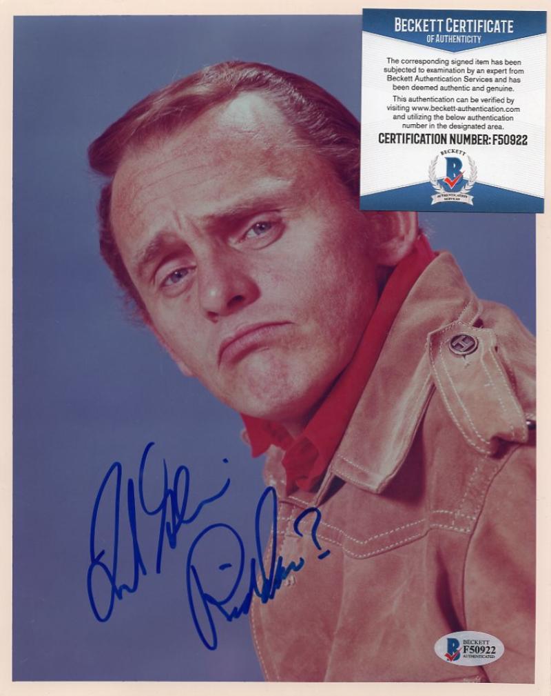 FRANK GORSHIN RIDDLER BATMAN DECEASED SIGNED AUTOGRAPHED 8X10 PHOTO BECKETT F509