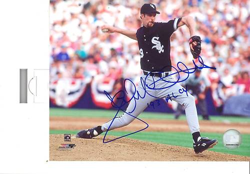 JACK MCDOWELL  93  AL CY  WHITE SOX   SIGNED  8X10