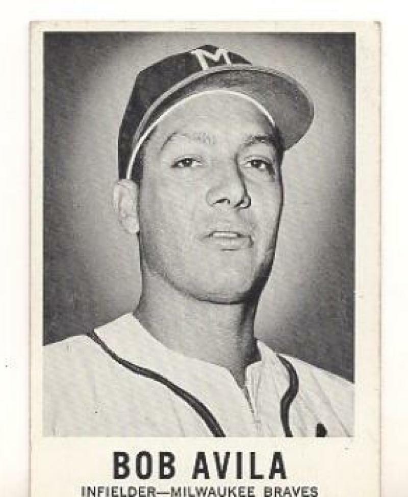 1960 LEAF SPORTS NOVELTIES #59 BOB AVILA CARD