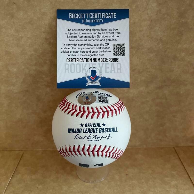 CASE WILLIAM CINCINNATI REDS ROOKIE YEAR SIGNED M.L. BASEBALL BAS R98161