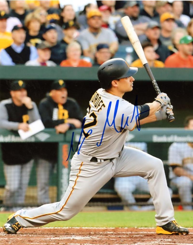 MAX MOROFF PITTSBURGH PIRATES SIGNED 8X10 PHOTO W/COA