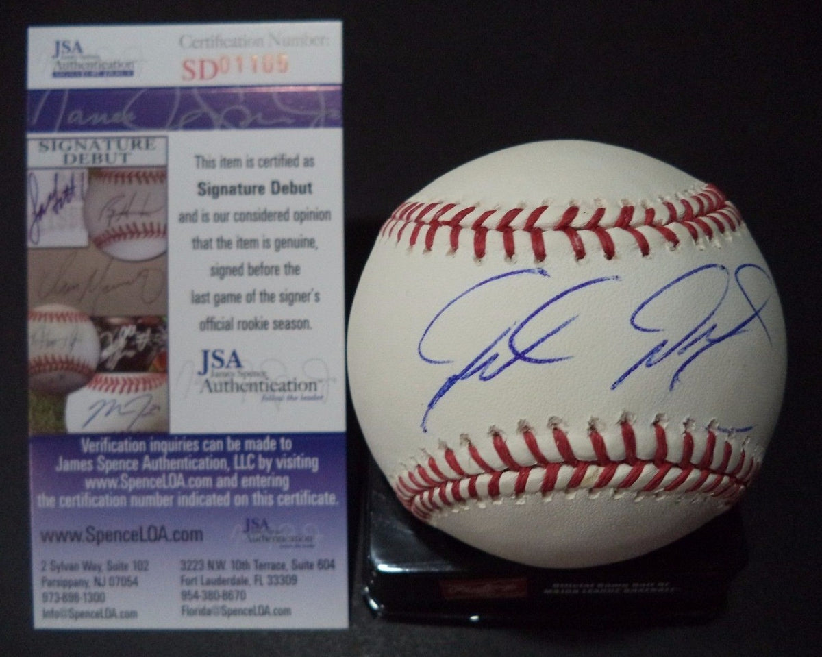 DELINO DESHIELDS JR. SIGNED 2013 FUTURES GAME ROMLB BASEBALL JSA COA #SD01105