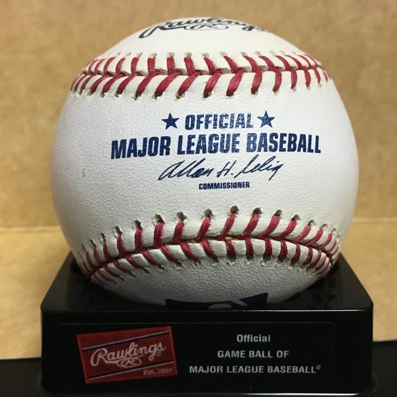 ANDY PAFKO CUBS/BRAVES DECEASED M.L. SIGNED BASEBALL W/COA