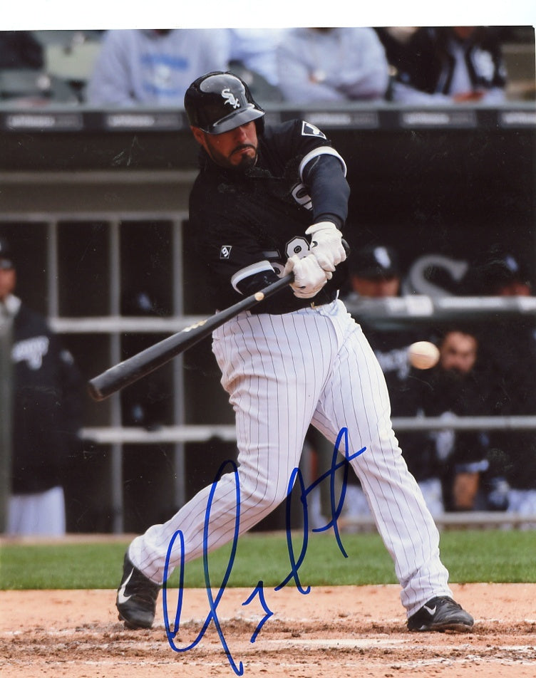  GEOVANNY  SOTO CHICAGO  WHITE SOX   SIGNED AUTOGRAPHED   8X10 PHOTO  W/ COA 