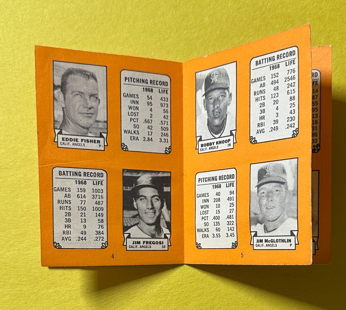 1969 TOPPS STAMP ALBUM OF THE CALIFORNIA ANGELS #23
