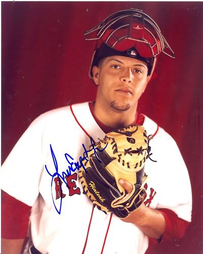 LUIS EXPOSITO BOSTON RED SOX SIGNED 8X10 PHOTO W/COA