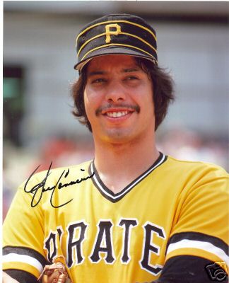 JOHN  CANDELARIA  PITTSBURGH PIRATES     SIGNED 8X10