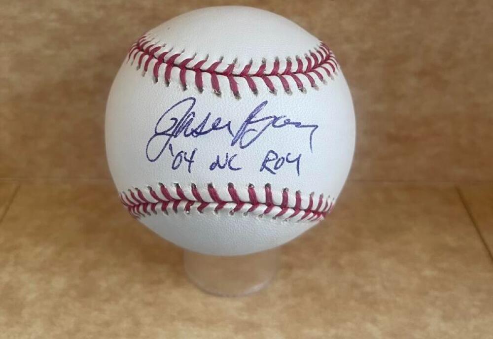 JASON BAY 04 NL ROY PIRATES SIGNED AUTO M.L. BASEBALL JSA AUTH