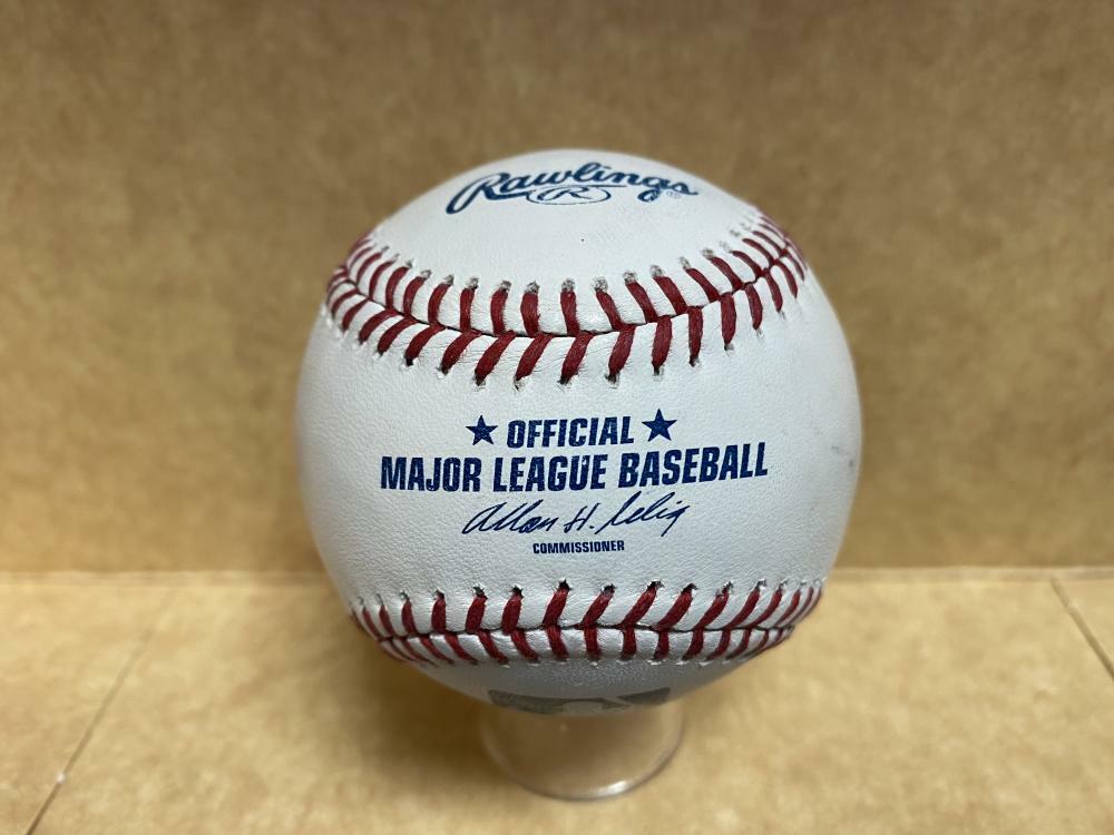 ABIATAL AVELINO NEW YORK YANKEES/GIANTS SIGNED AUTOGRAPHED M.L. BASEBALL W/ COA