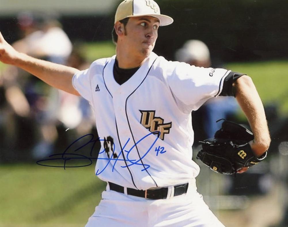 D.J. HICKS CENTRAL FLORIDA SIGNED AUTOGRAPHED #42 8X10 PHOTO W/COA