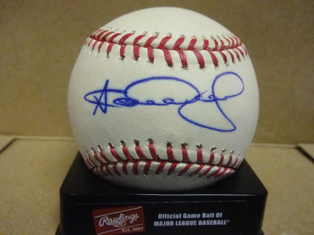 ADRIAN CARDENAS CHICAGO CUBS SIGNED M.L. BASEBALL W/COA