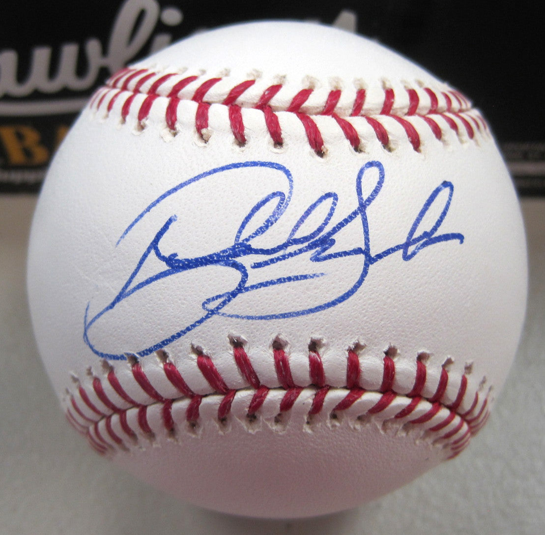 NICK FRANKLIN SEATTLE MARINERS AUTOGRAPHED SIGNED MAJOR LEAGUE BASEBALL W/COA