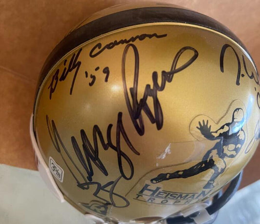 'CANNON WHITE LATTNER OWENS SIMS WARE WARDROGERS HEISMAN SIGNED 