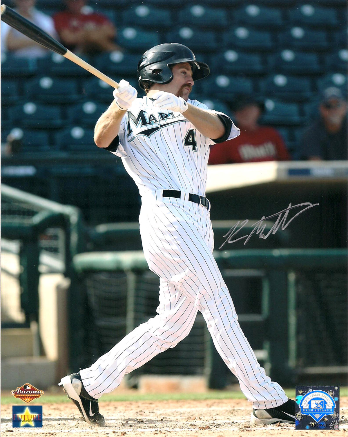KEVIN MATTISON FLORIDA MARLINS AUTOGRAPHED SIGNED 8X10 PHOTO W/COA