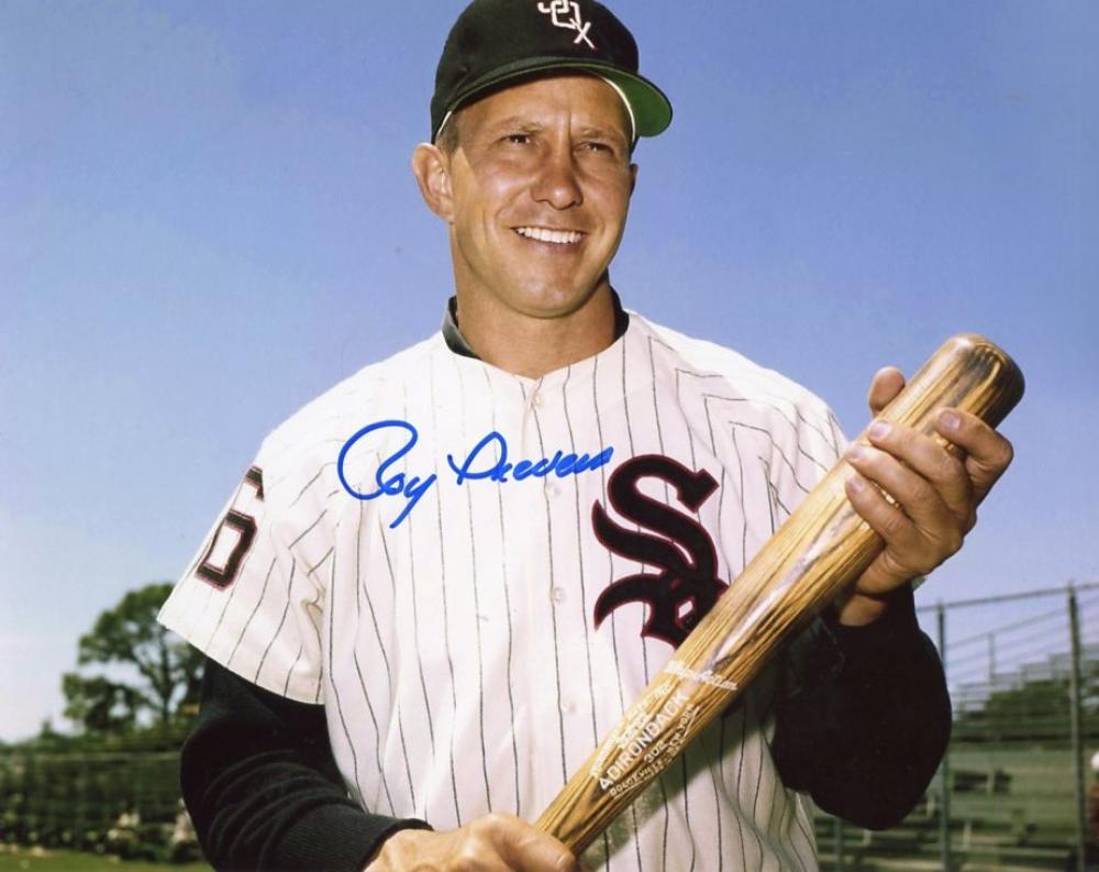 ROY SIEVERS CHICAGO WHITE SOX SIGNED AUTOGRAPHED 8X10 PHOTO W/COA