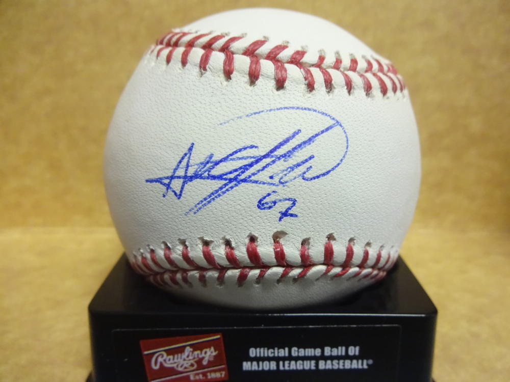 DANIEL CORCINO CINCINNATI REDS SIGNED M.L. BASEBALL W/COA
