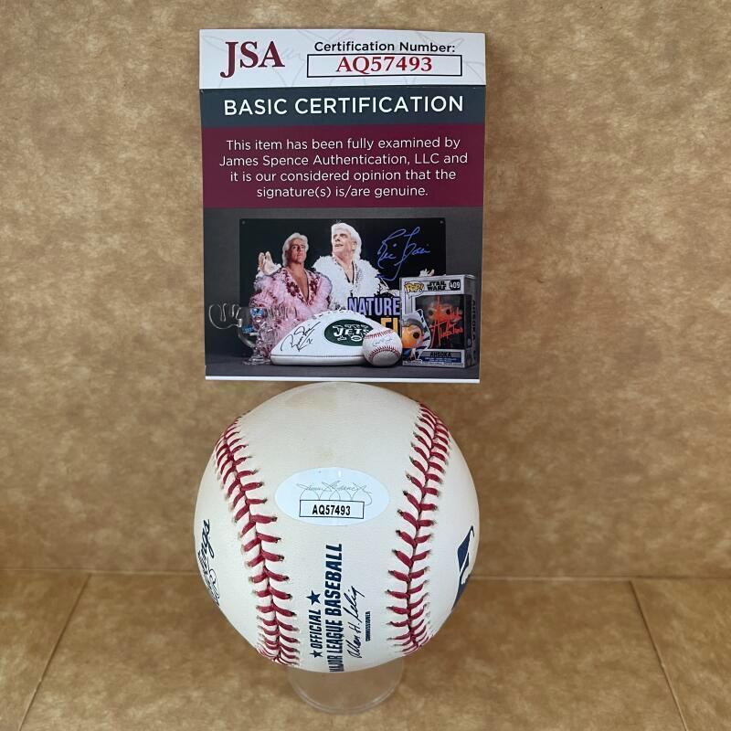 BILL SHARMAN BROOKLYN DODGERS 1951SIGNED AUTO M.L. BASEBALL JSA AUTH