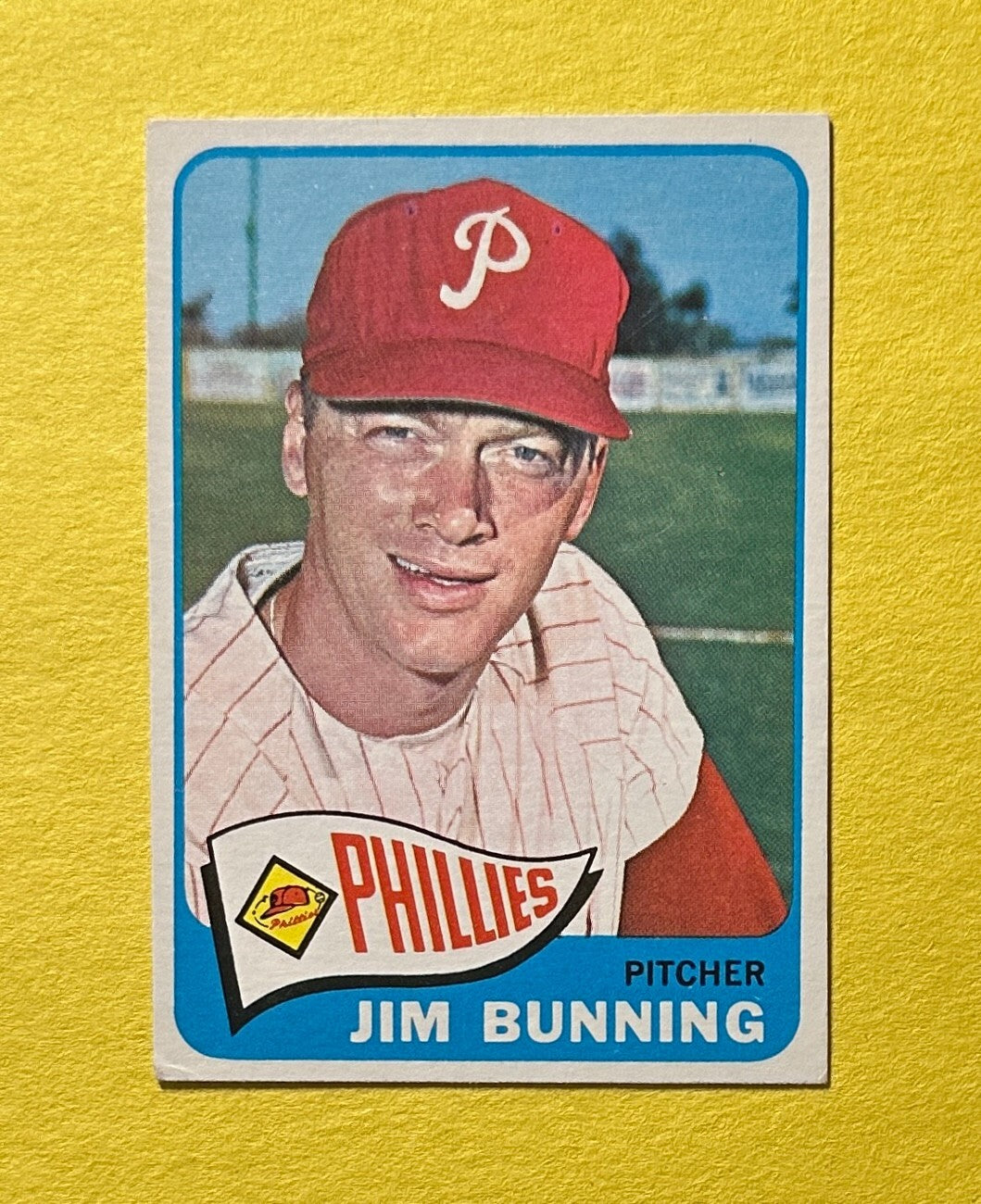 1965 TOPPS JIM BUNNING #20 PHILLIES