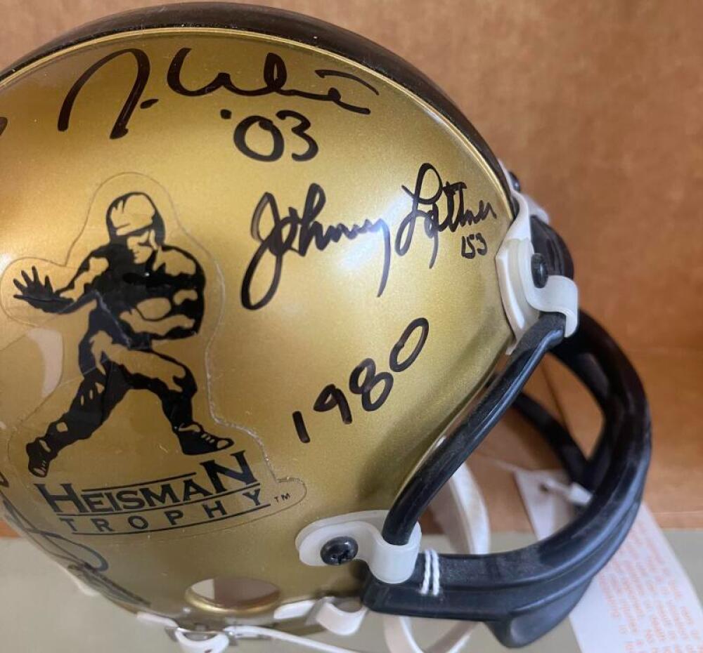 'CANNON WHITE LATTNER OWENS SIMS WARE WARDROGERS HEISMAN SIGNED 