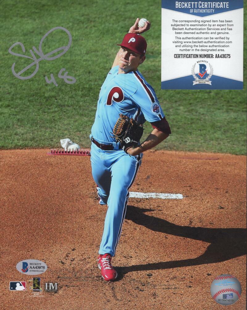 SPENCER HOWARD PHILADELPHIA PHILLIES SIGNED 8X10 PHOTO BECKETT AA43075