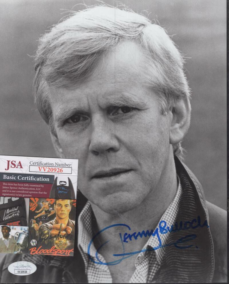 JEREMY BULLOCH BOBA FETT IN STAR WARS SIGNED 8X10 PHOTO JSA VV20926