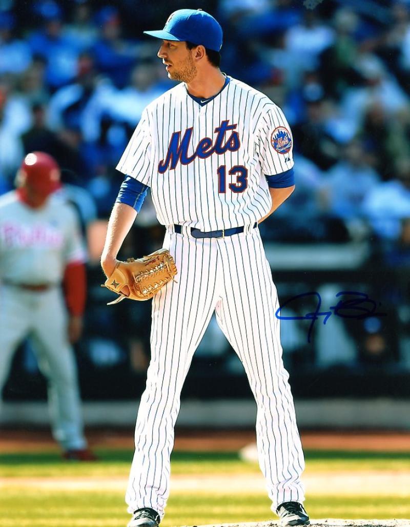 JERRY BLEVINS #13 NEW YORK METZ SIGNED AUTOGRAPHED 8X10 PHOTO W/COA