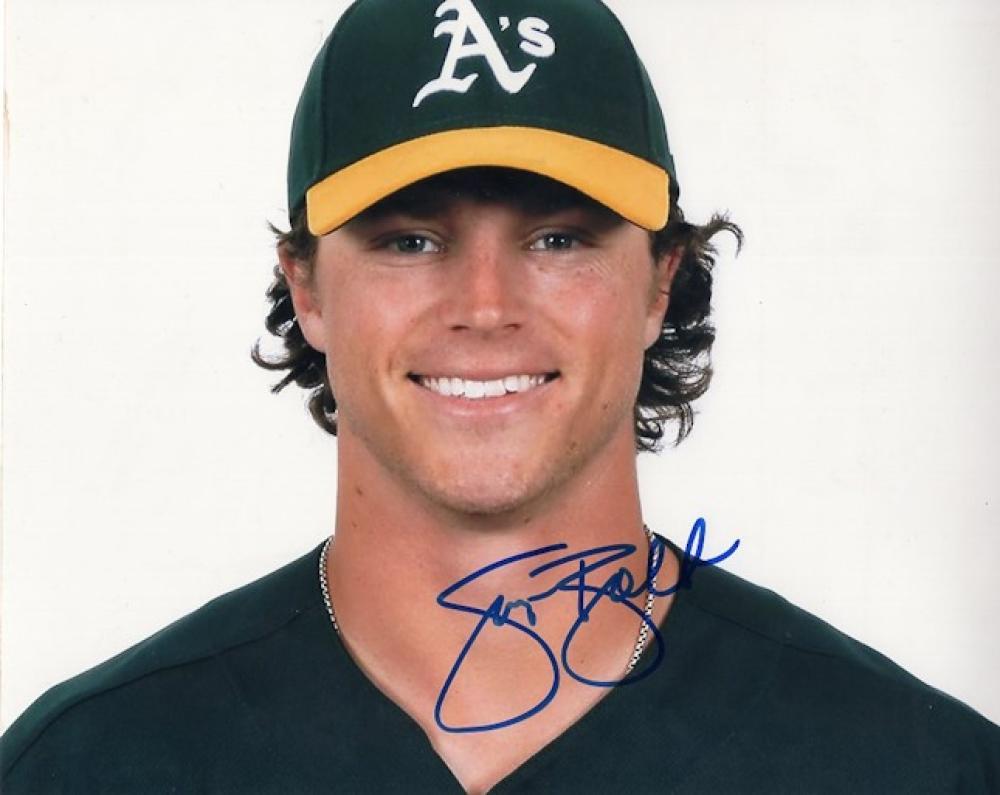 SKYE BOLT OAKLAND A'S SIGNED AUTOGRAPHED 8X10 PHOTO W/ COA