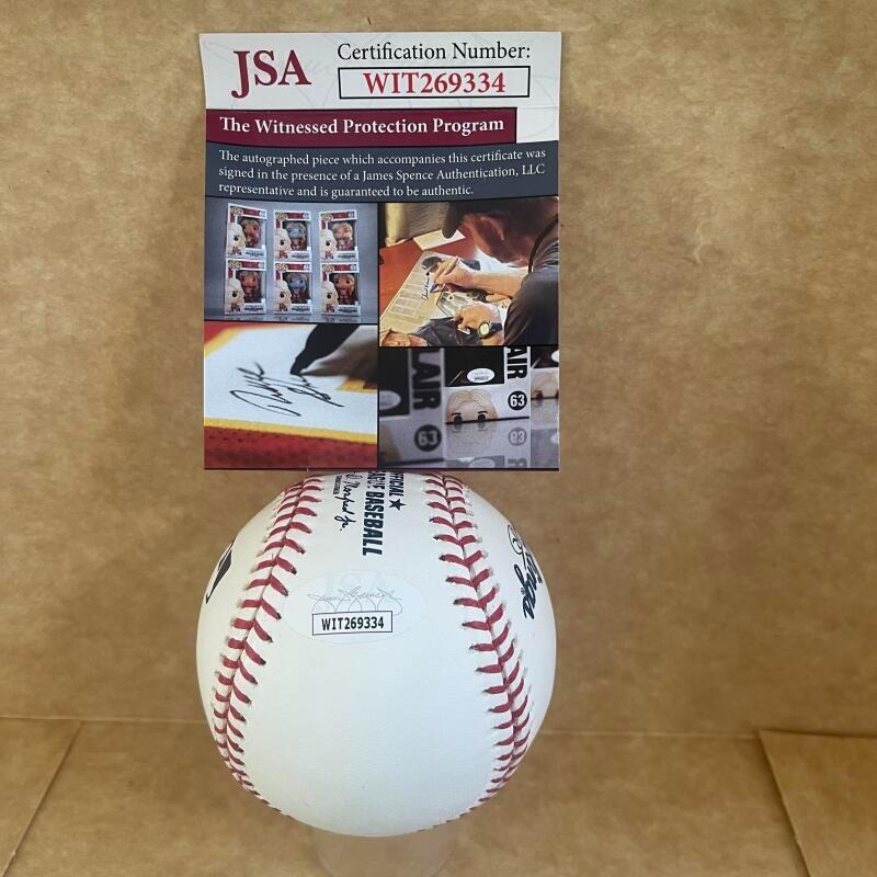 NICK GONZALES PITTSBURGH PIRATES SIGNED AUTO M.L. BASEBALL JSA WIT269334