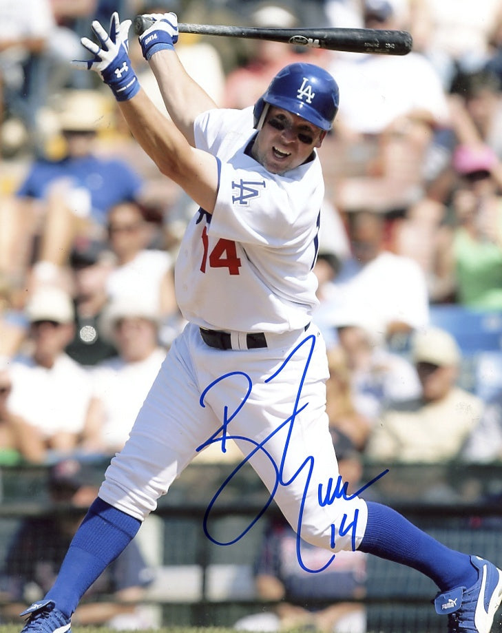  BILL MUELLER  LOS ANGELES  DODGERS    SIGNED AUTOGRAPHED 8X10  PHOTO