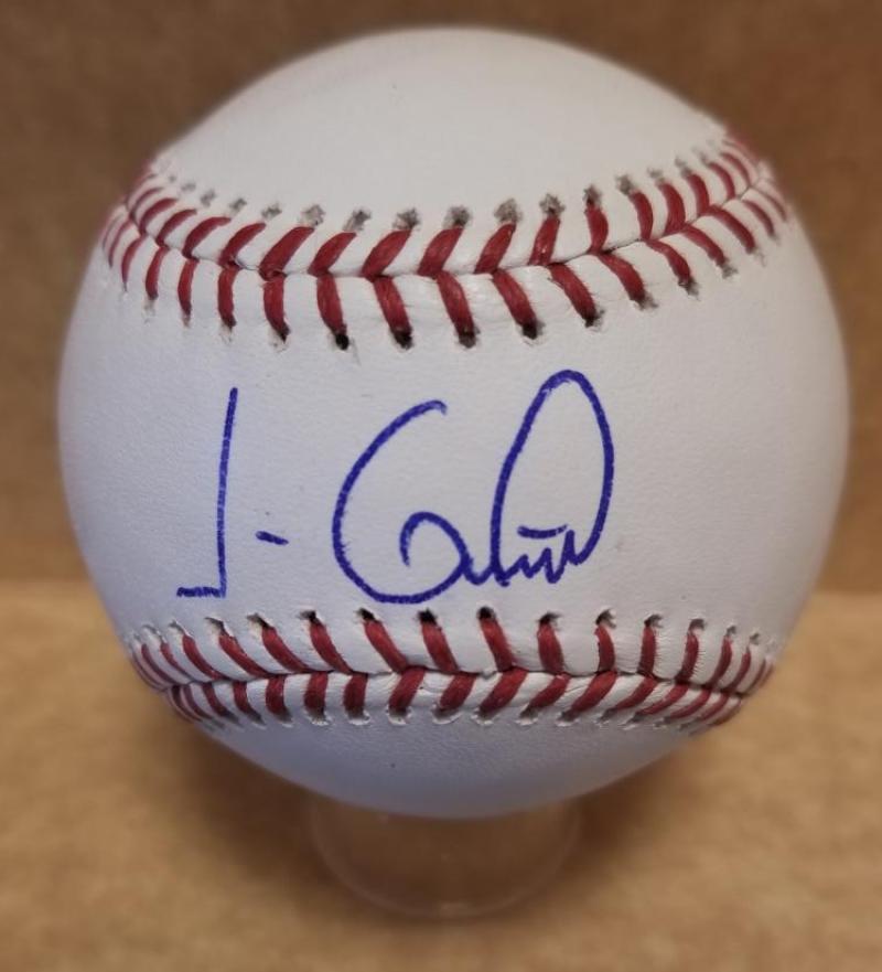 JORGE GUZMAN MIAMI MARLINS ROOKIE YEAR SIGNED AUTO M.L. BASEBALL BECKETT R12169