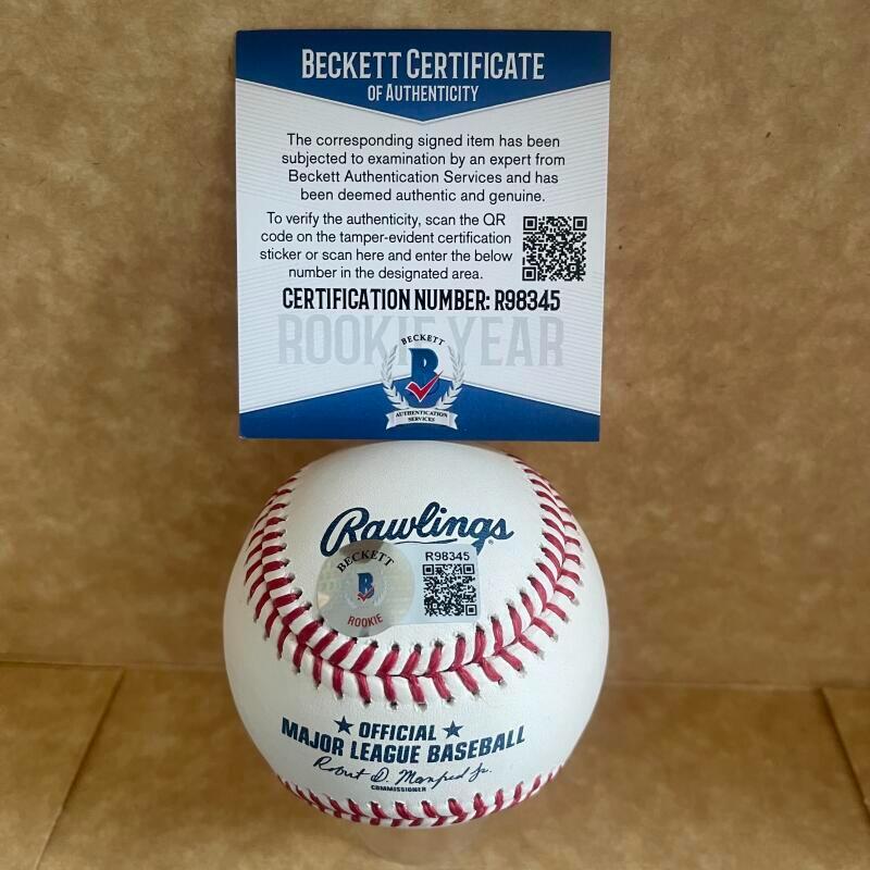 WILLIE MACLVER COLORADO ROCKIES SIGNED AUTO M.L. BASEBALL BAS R98345