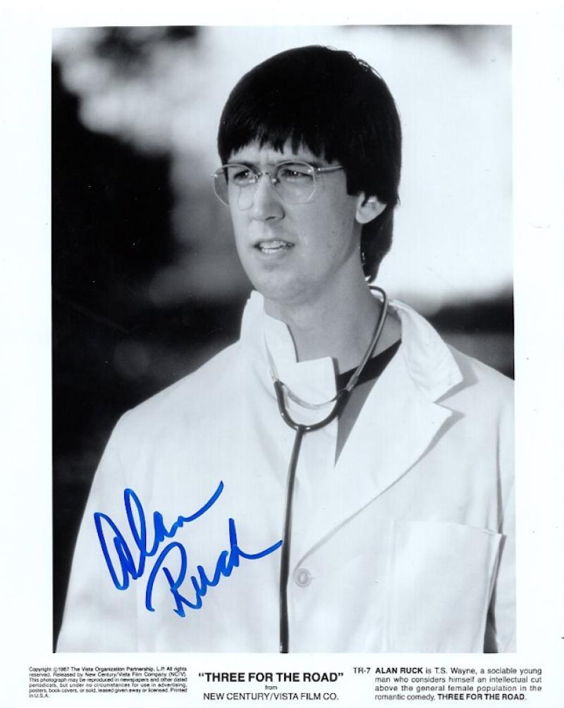 ALAN RUCK THREE FOR THE ROAD FERRIS SIGNED AUTOGRAPHED 8X10 PHOTO W/COA 
