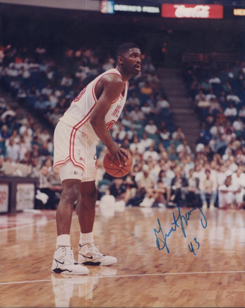 GRANT LONG  HEAT SIGNED AUTOGRAPHED 8X10 PHOTO W/ COA