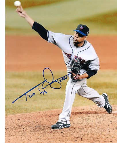 FRANCISCO  RODRIGUEZ  NEW YORK METS  RARE   SIGNED 8X10